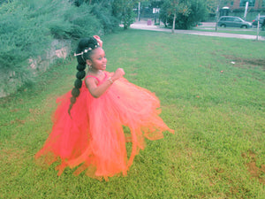 Ky’rin 7th Heaven Tutu Organza  Dress