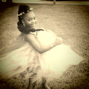 Ky’rin 7th Heaven Tutu Organza  Dress