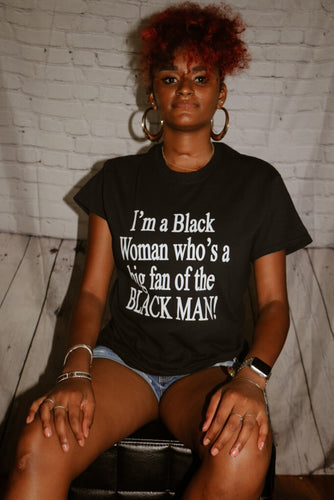 Black Women Fan tee